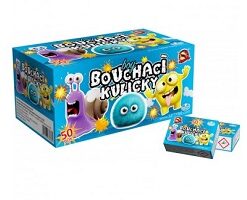 Búchajúce guličky Boy 50ks